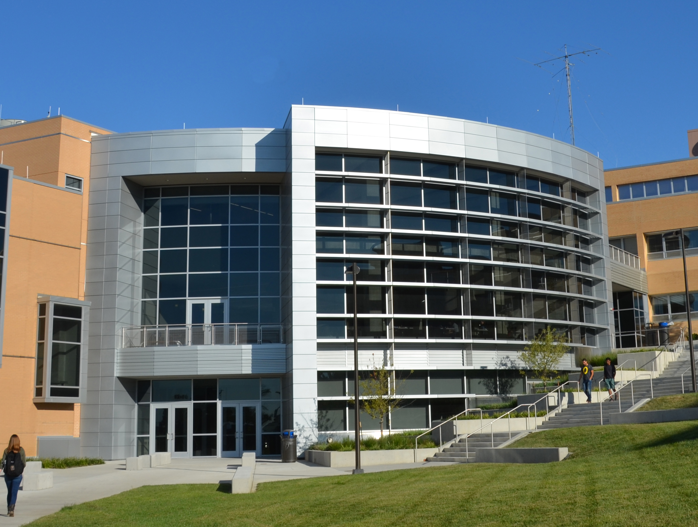 "Entrance to the KU Leep Building"